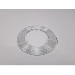 ALUMINIUMDRAAD FLAT 5MMX10MX1MM ZILVER
