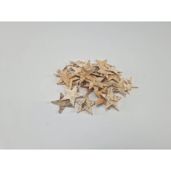 BERKENSCHORS STERREN 5CM +/-40ST