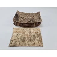 BIRCH BARK WHITE 20x30CM 20PCS