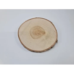 TRANCHE DE BOULEAU +/-25CM +/-2.5CM NATUREL