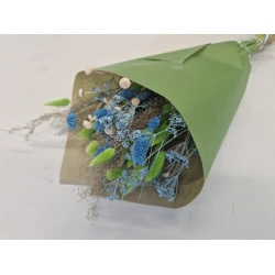 BOUQUET KRAFT STANDARD LIGHT BLUE/GREEN