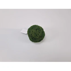 SPHERE GREEN MOSS PRESERVED 10CM