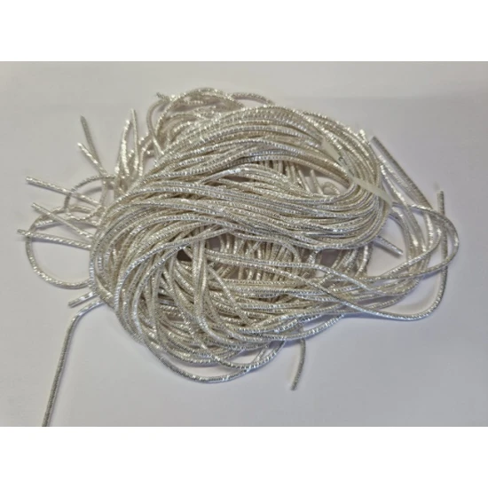 BOUILLON DRAAD ZILVER 2MM 100GR