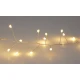DRAADVERLICHTING CLUSTER ZILVER 480L/4.8M LED WARM WHITE IP44 24V/3VA