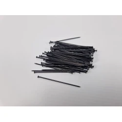 SHOP WINDOW PINS 50MM BLACK +/-45GR