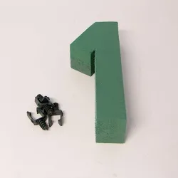 FOAM FRAME NUMBER 30CM "1" 1PC