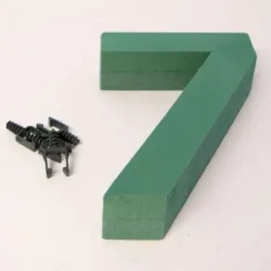 FOAM FRAME NUMBER 30CM "7" 1PC