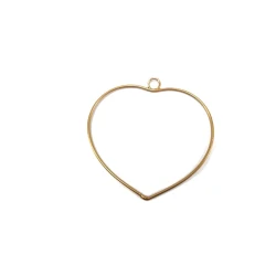 FRAME HEART 10CM GOLD