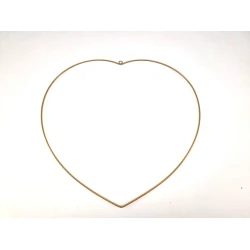 FRAME HEART 40CM GOLD
