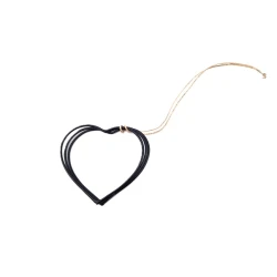 FRAME HEART 7CM TRIPLE BLACK