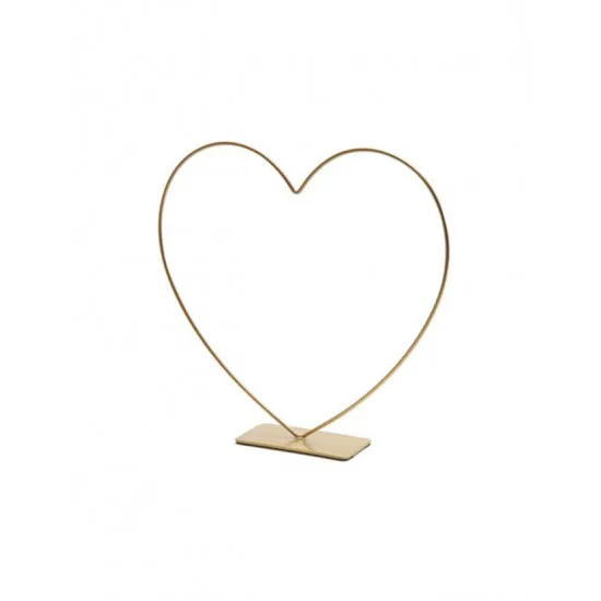 FRAME HART STAAND OP VOET 30CM GOUD