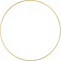 FRAME RING 20CM GOLD