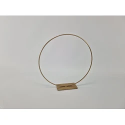 FRAME RING ON BASE 25CM GOLD