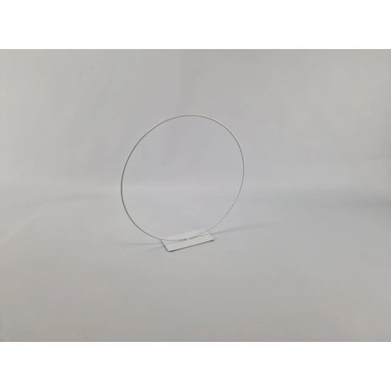 FRAME RING OP VOET 25CM WIT