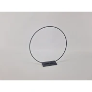 FRAME RING ON BASE 25CM BLACK