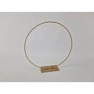FRAME RING ON BASE 30CM GOLD
