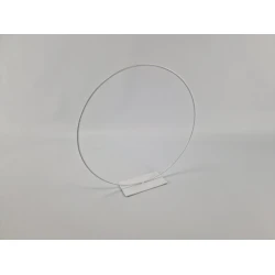 FRAME RING ON BASE 30CM WHITE