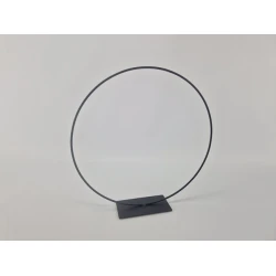 FRAME RING ON BASE 30CM BLACK