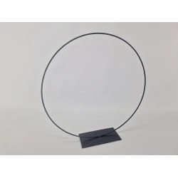 FRAME RING ON BASE 40CM BLACK