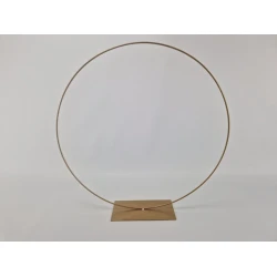 FRAME RING ON BASE 50CM GOLD