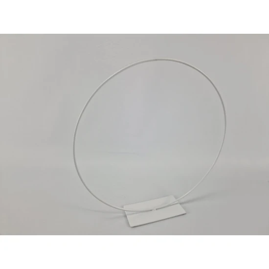 FRAME RING ON BASE 50CM WHITE