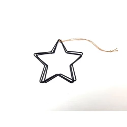 FRAME STAR 10CM TRIPLE BLACK