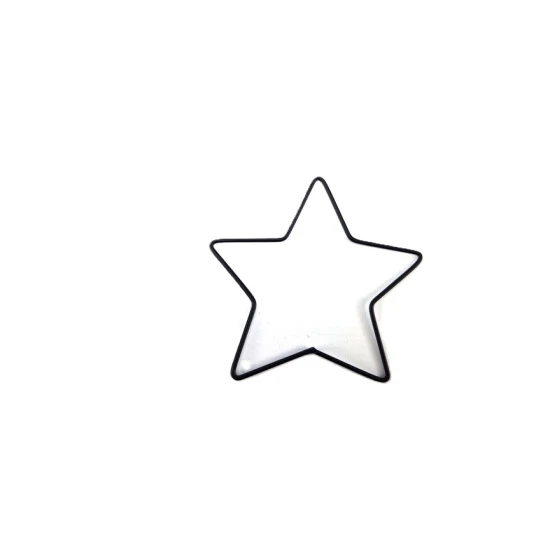 FRAME STER 10CM ZWART