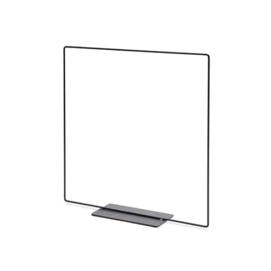 FRAME VIERKANT OP VOET 35CM ZWART