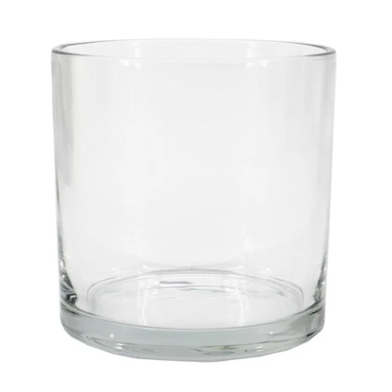 GLASS CYLINDER D10 H10CM