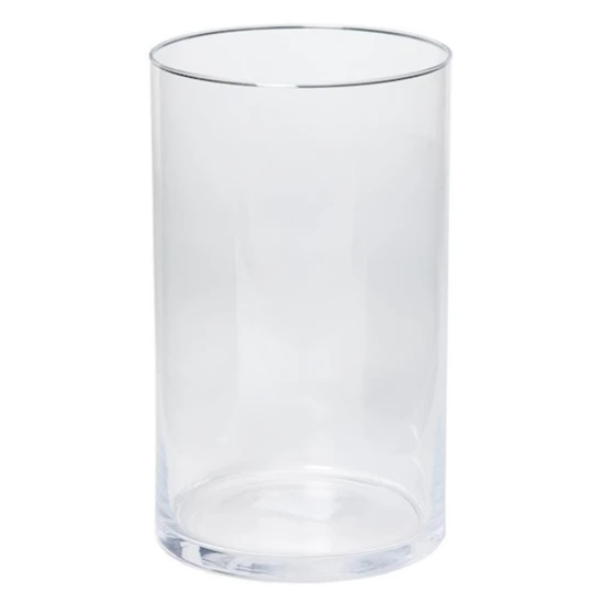 GLASS CYLINDER D15 H25CM