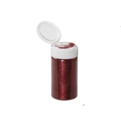 GLITTER POWDER 100GR RED