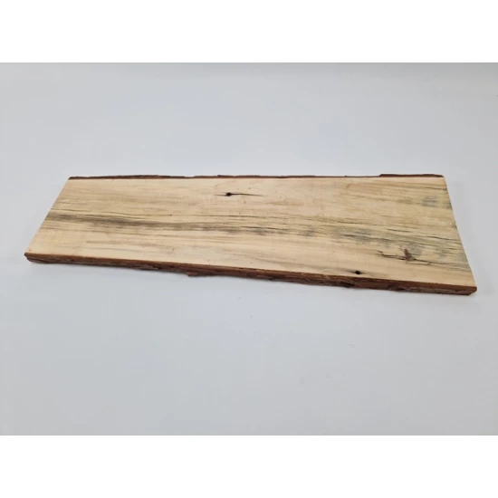 WOODEN SLICE PINUS PINEA +/-55X15CM NATURAL