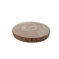 WOOD SLICE PAULOWNIA D30 H3CM NATURAL