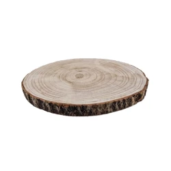 TRANCHE PAULOWNIA D40 H3CM NATUREL