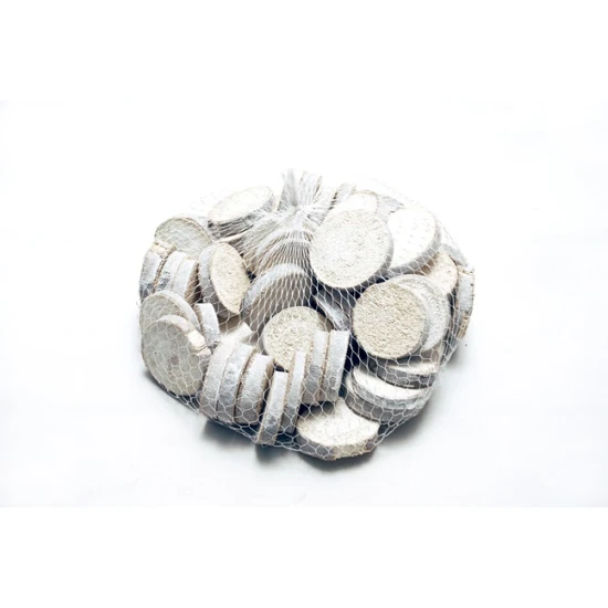 TRANCHES DE BOIS WHITE WASH +/-1KG