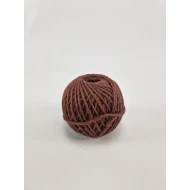 JUTE BINDING CORD 2DR +/-100GR BROWN