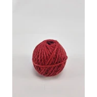 JUTE BINDING CORD 2DR +/-100GR RED