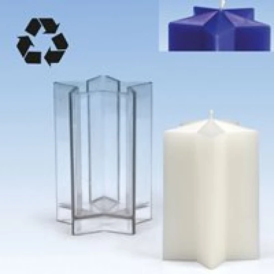 CANDLE MALL STAR 75X110MM