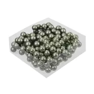 BOULE DE NOEL 20MM GRANITE GREEN 144PCS