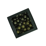 CHRISTMAS SPHERES 30MM PINE OPAL 72PCS
