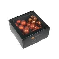 BOULE DE NOEL 40MM MANDARIN 36PCS