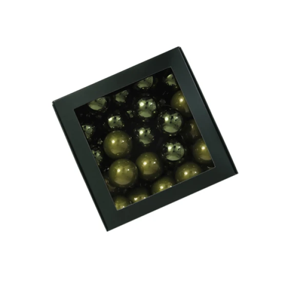 BOULE DE NOEL 40MM PINE OPAL 36PCS