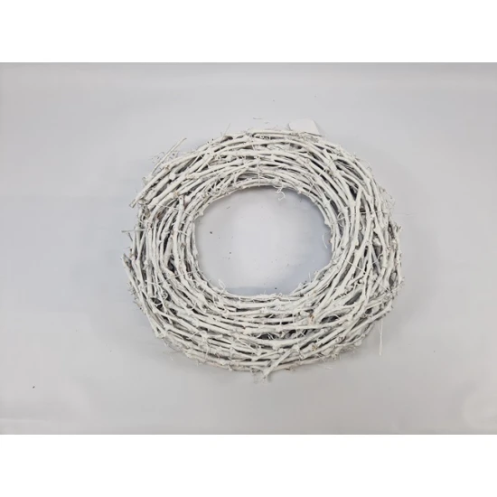 COURONNE DE PAMPRE WHITE WASH 40CM