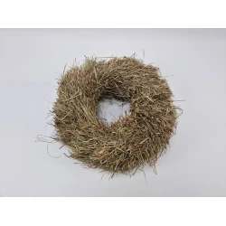 WREATH HAY OPEN 35CM