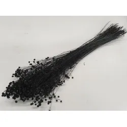 LINUM (FLAX) BLACK +/-50GR BOPP/kraft Small packaging