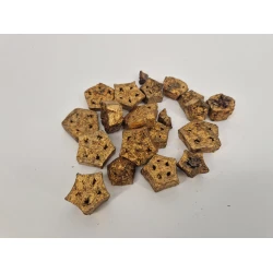 MEHOGNI SCHIJVEN GOUD +/-50GR