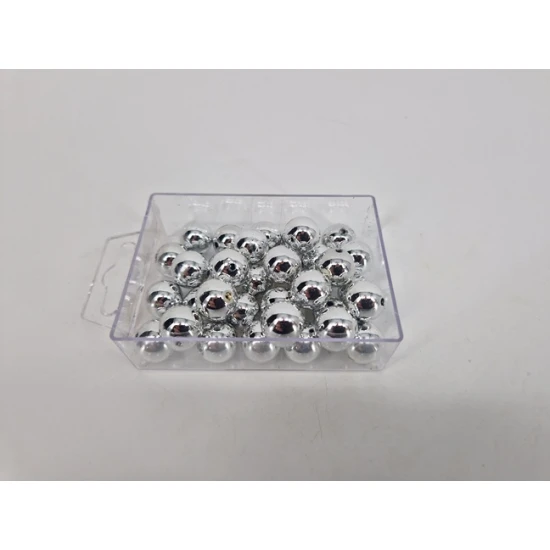 PERLES 14MM ARGENT