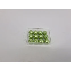 PARELS 20MM APPELGROEN