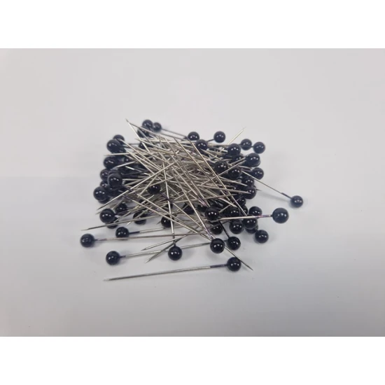 PEARL PINS D6XL55 100PCS BLACK