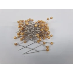 PEARL PINS D6XL55 YELLOW 100PCS